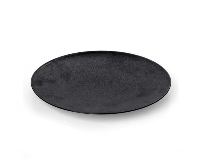 Cryspo Trio Πιάτο Φρούτου Πορσελάνης 21εκ 'NERO MATT' 4760003 Cryspo Trio Piato Froutou Porselanis 21ek 'NERO MATT' 4760003